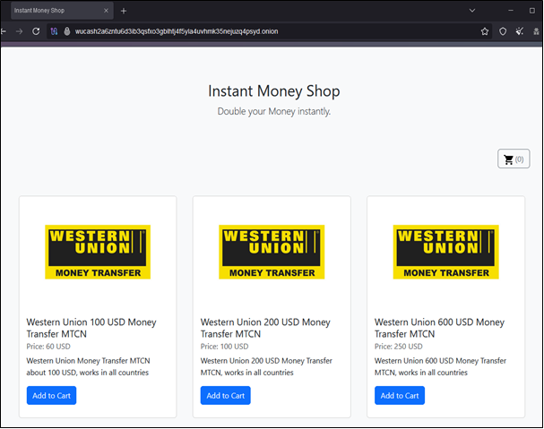 Identification of Public IP Address of Instant Money Shop, Bitcoin Mixer Sites